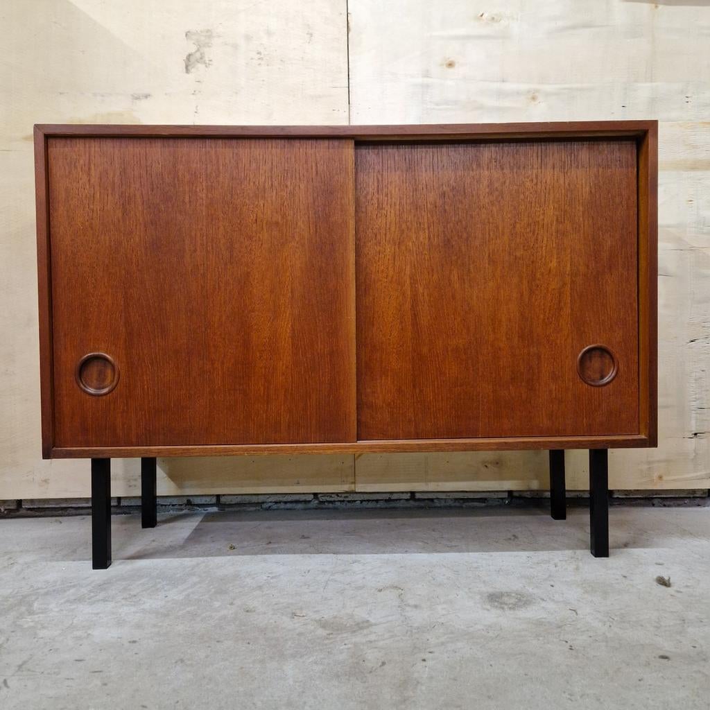 Vintage dressoir kast teakhout deense kast, Huis en Inrichting, Kasten | Dressoirs, Vintage design pastoe deens teak, Kolibrivintagehal@gmail.com