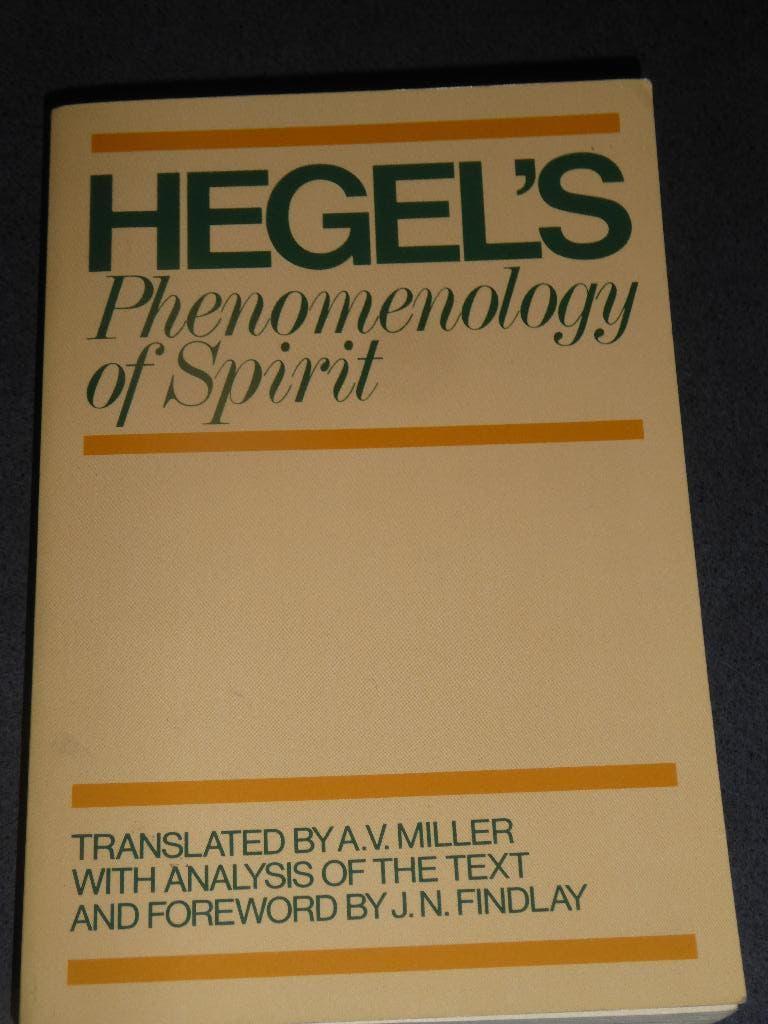 HEGEL'S Phenomenology of Spirit, Verzenden, Zo goed als nieuw