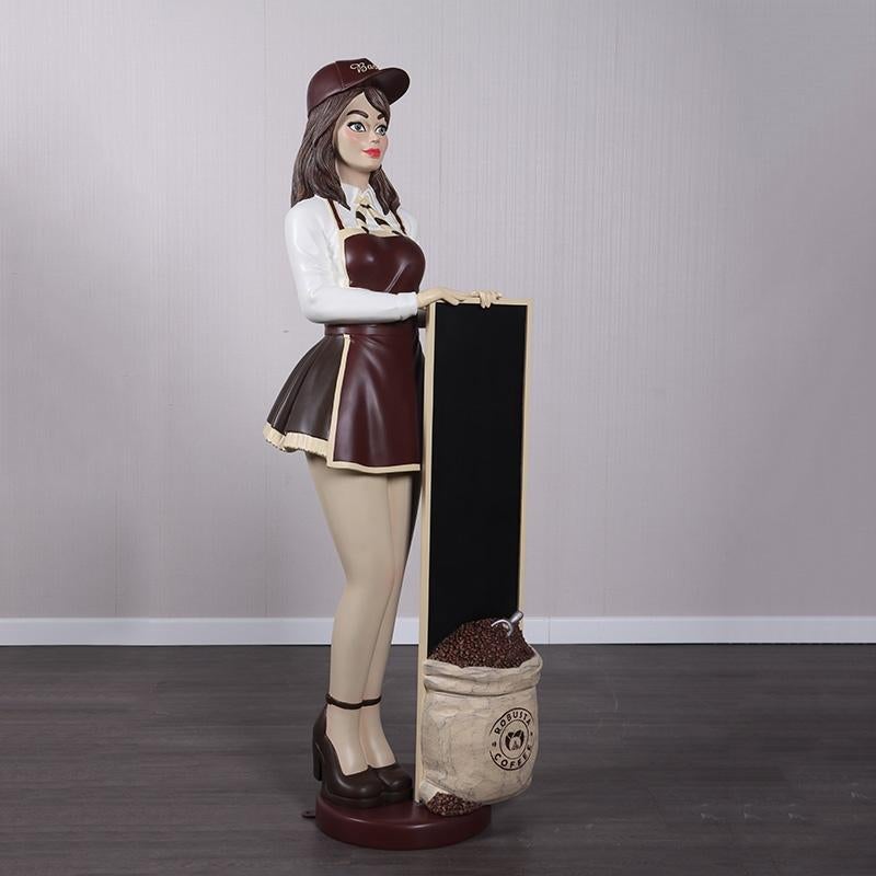Butler Barista Anime150 cm – Koffie Ober Barista, Verzamelen, Beelden en Beeldjes, Ophalen, Nieuw