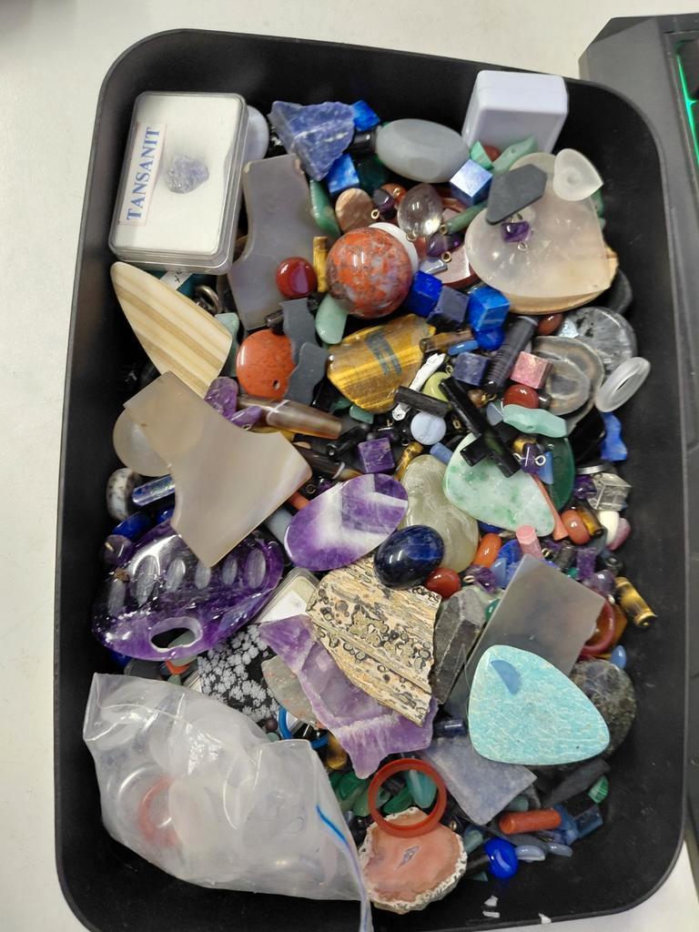 Mis van edelsteen half fabrikaten, Ophalen of Verzenden