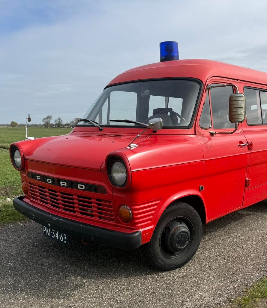 Ford Transit 1966 - V4 - LPG - Technisch Top - Unieke bus, Auto's, Ford, 4 cilinders, Stationwagon, Handgeschakeld, Particulier