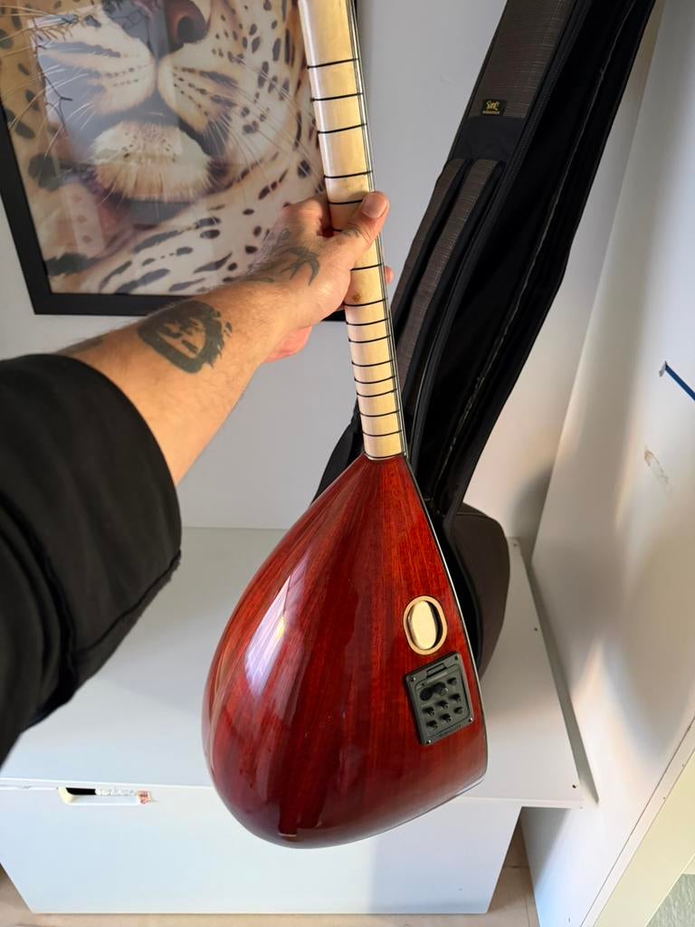 Saz bağlama ultra profesyonel patuk ağacı, Ophalen of Verzenden, Nieuw, Luit, Saz of Bouzouki