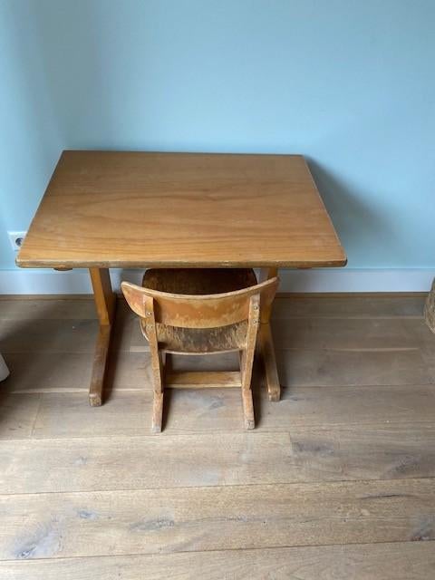 Kinderbureau en stoel, Ophalen, Gebruikt, Tafel(s) en Stoel(en)
