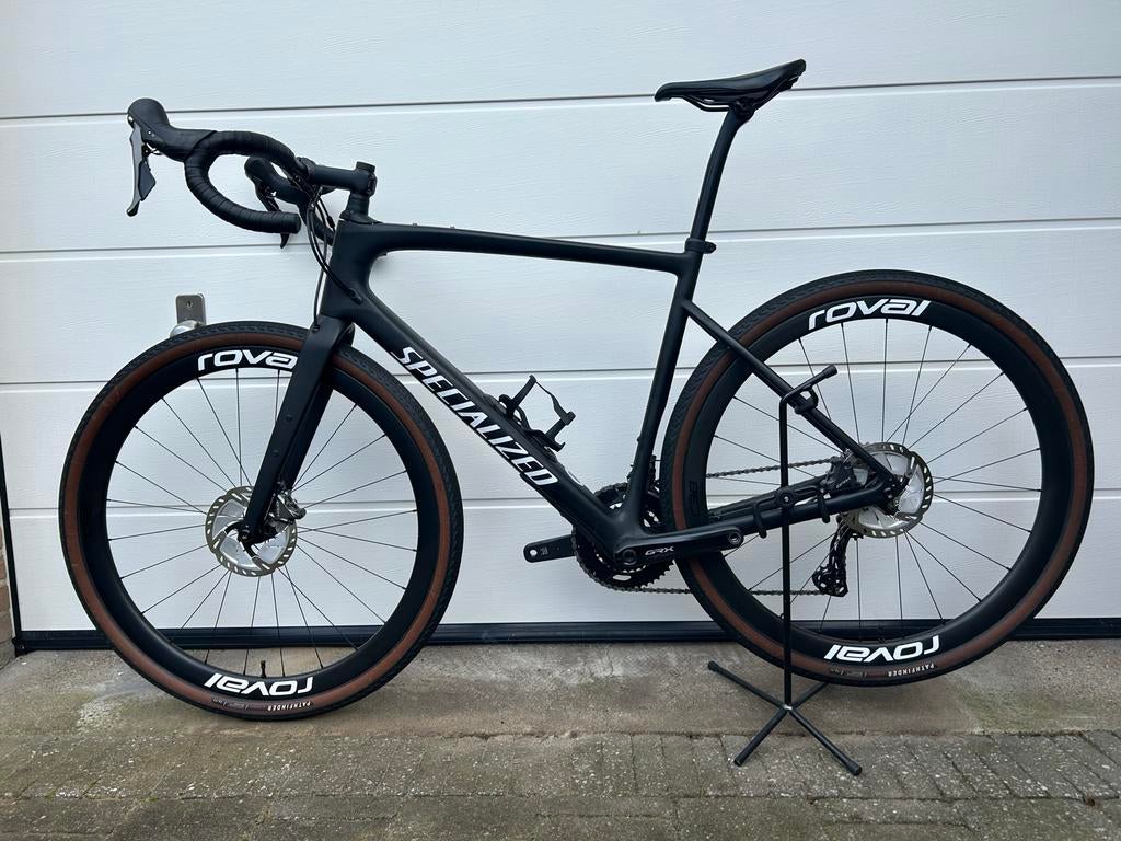 Specialized Diverge Comp Carbon maat 58 mat zwart, Overige merken, 28 inch, Gebruikt, Carbon