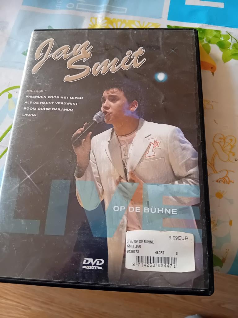 Dvd van jan smit op de buhne, Alle leeftijden, Ophalen, Zo goed als nieuw