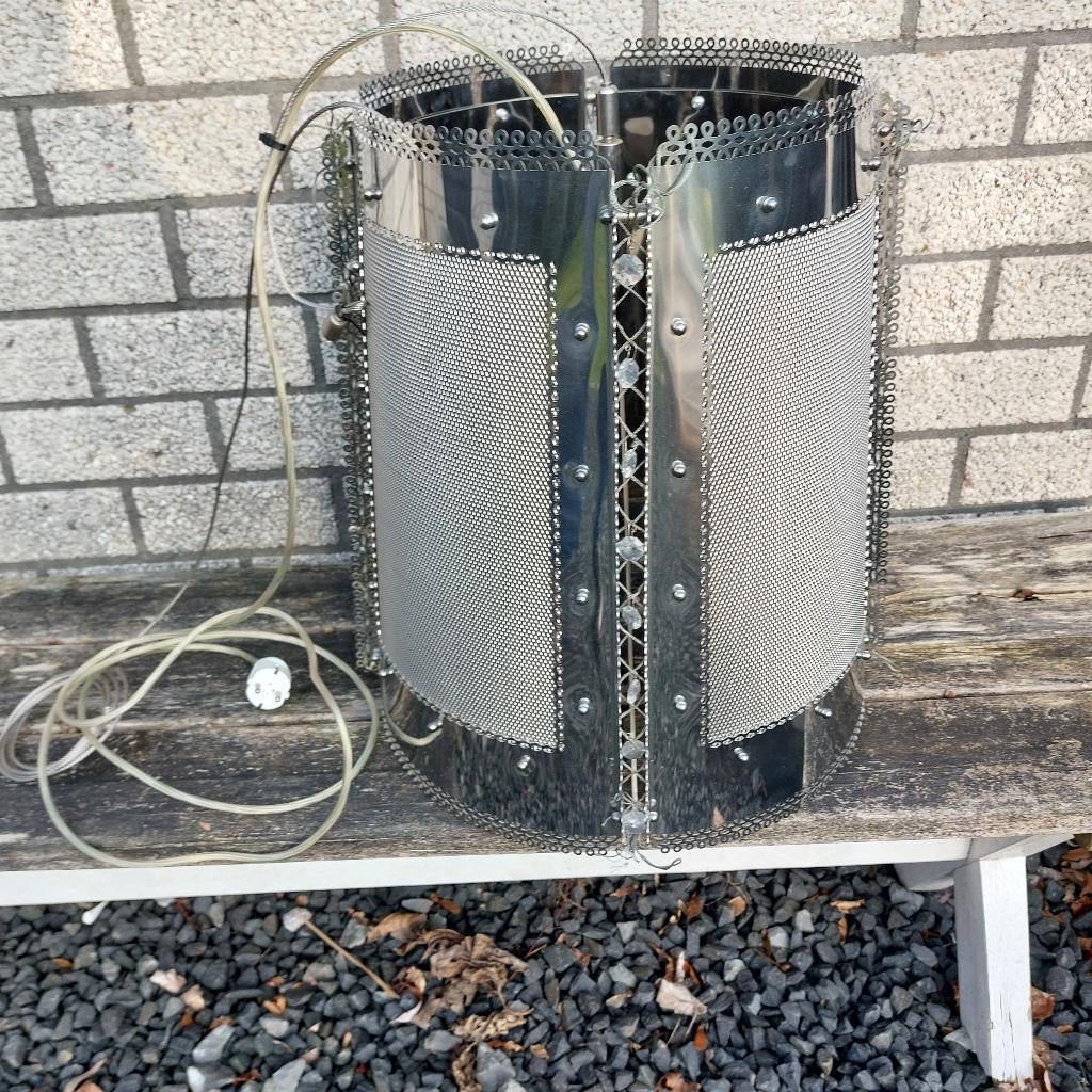 Brand & van Egmond Hanglamp Lola - RVS, Huis en Inrichting, Lampen | Hanglampen, Ophalen, Zo goed als nieuw, Metaal, Minder dan 50 cm