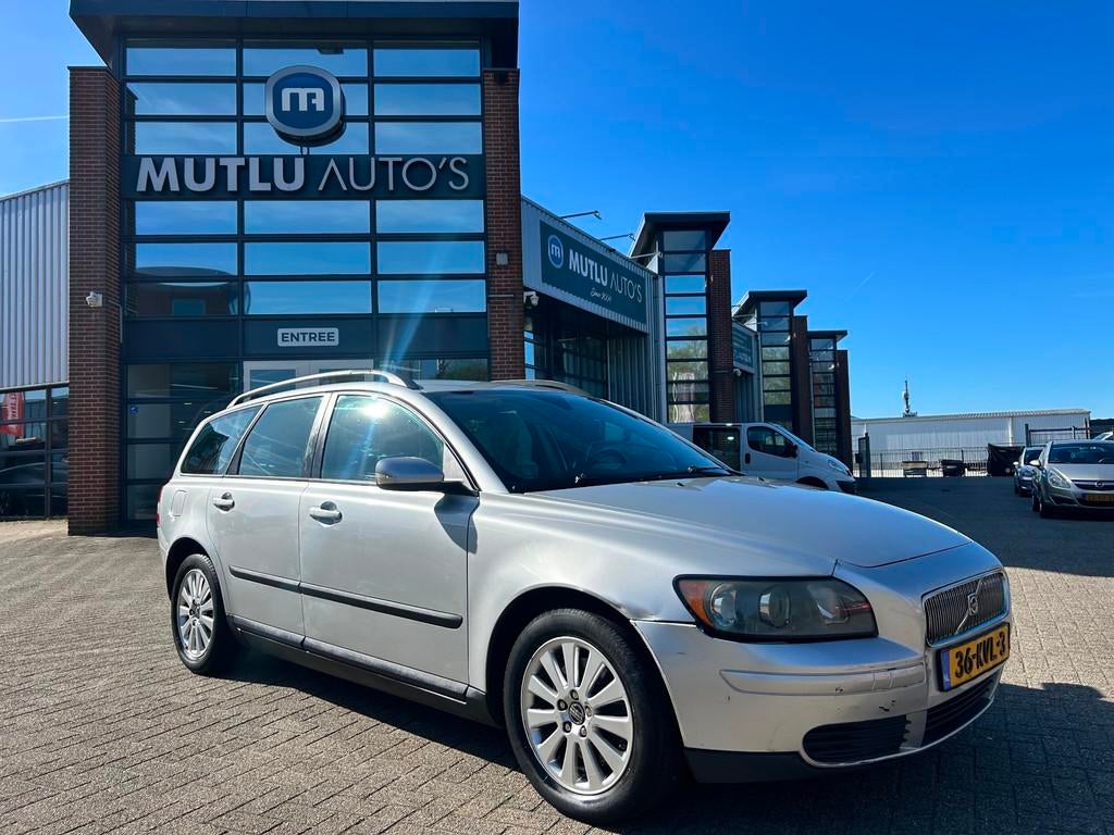 Volvo V50 2.4 Elite Automaat Airco APK, Gebruikt, 700 kg, Traction-control, 11 km/l