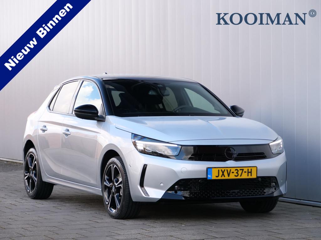 Opel Corsa 1.2 Turbo GS Line Hybrid 136 Pk Automaat Navi / D, Lichtsensor, 1199 cc, Hybride Elektrisch/Benzine, 3 cilinders