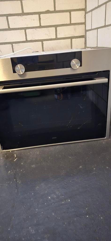 ATAG Inbouw Combimagnetron - Zilver/Zwart, Gebruikt, 60 cm of meer, Oven met grill, Inbouw