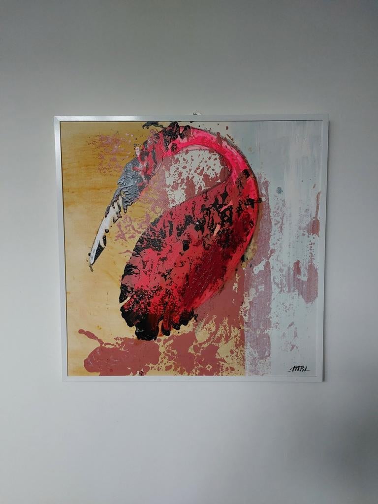 Schilderij Kunst Mathilde Pil, Ophalen