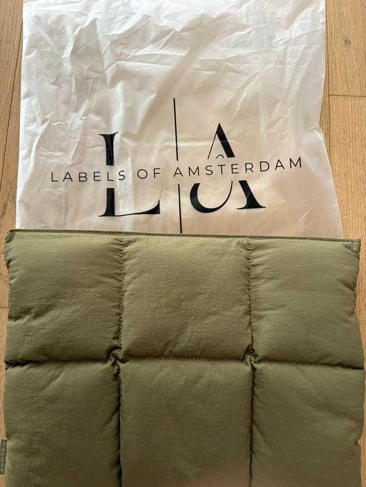 Labels of Amsterdam Nieuwe 14 inch laptophoes - Groen, Ophalen of Verzenden, 14 inch, Nieuw