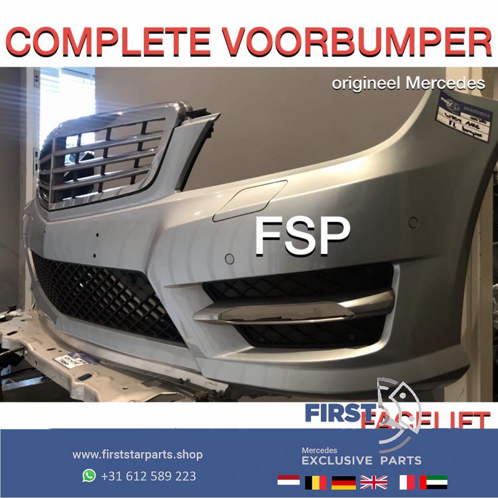 W204 C204 FACELIFT AMG VOORBUMPER COMPLEET Mercedes C Klasse, Auto-onderdelen, Carrosserie en Plaatwerk, Gebruikt, -, Voor, Ophalen of Verzenden