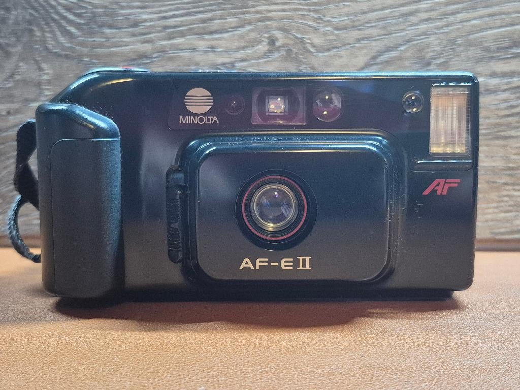 Minolta AF-E II, Audio, Tv en Foto, Fotocamera's Analoog, Ophalen of Verzenden, Gebruikt, Compact, Minolta