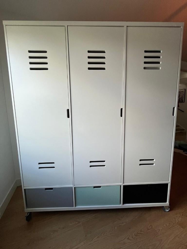 Bopita Locker kledingkast - Mix and Match (verrijdbaar), Kinderen en Baby's, Kinderkamer | Commodes en Kasten, Ophalen, Gebruikt
