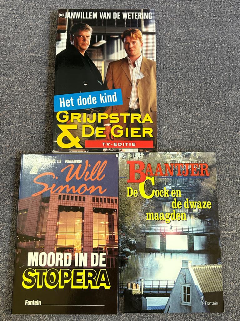 Detective boeken, Ophalen of Verzenden, Gelezen