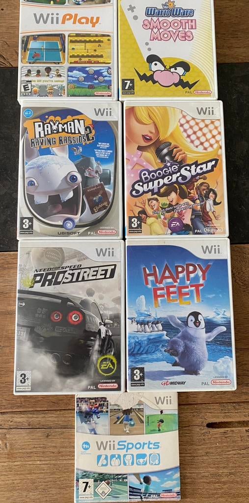 Wii spellen en assoisoires, 3 spelers of meer, Ophalen of Verzenden, Zo goed als nieuw, Vanaf 3 jaar