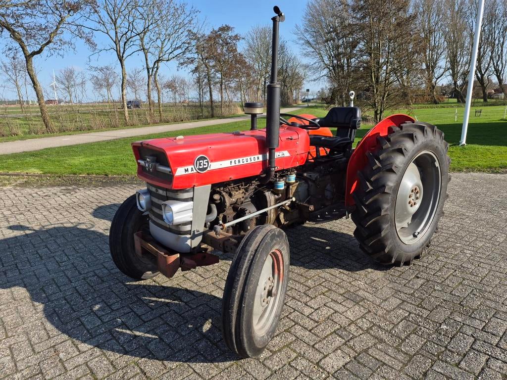 Massey Ferguson 135 / Case International 745 XL, Gebruikt, Case IH, Ophalen of Verzenden, Tot 80 Pk