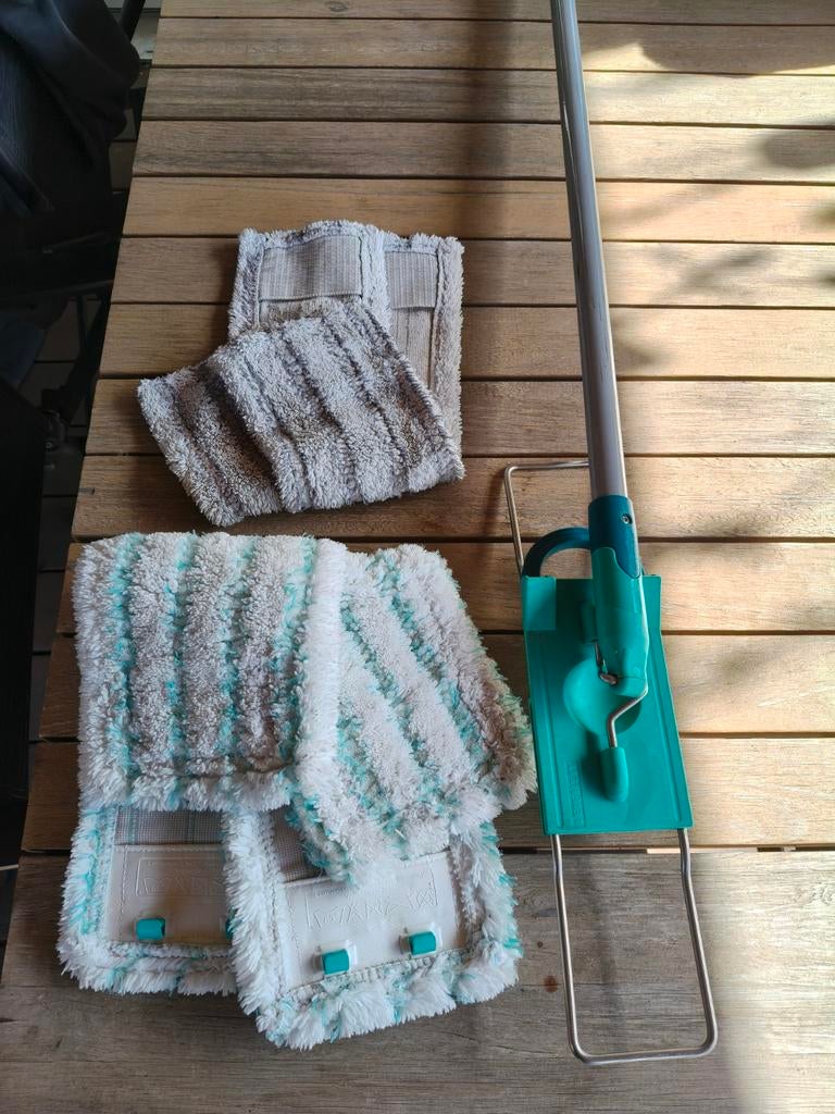 Leifheit dweil met 4 doeken, Ophalen, Mop of Dweil