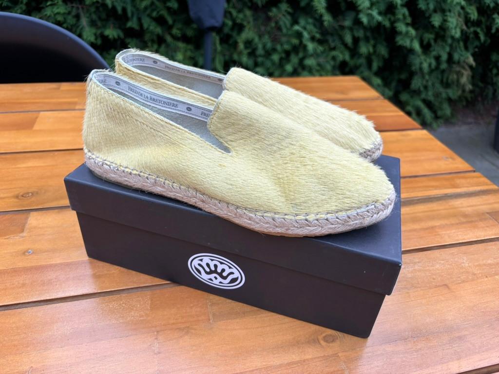 Nieuwe Fred de la Bretoniere Espadrilles schoenen mt 41, Fred de la Bretoniere, Fred de la Bretoniere, Geel, Fred de la Bretoniere