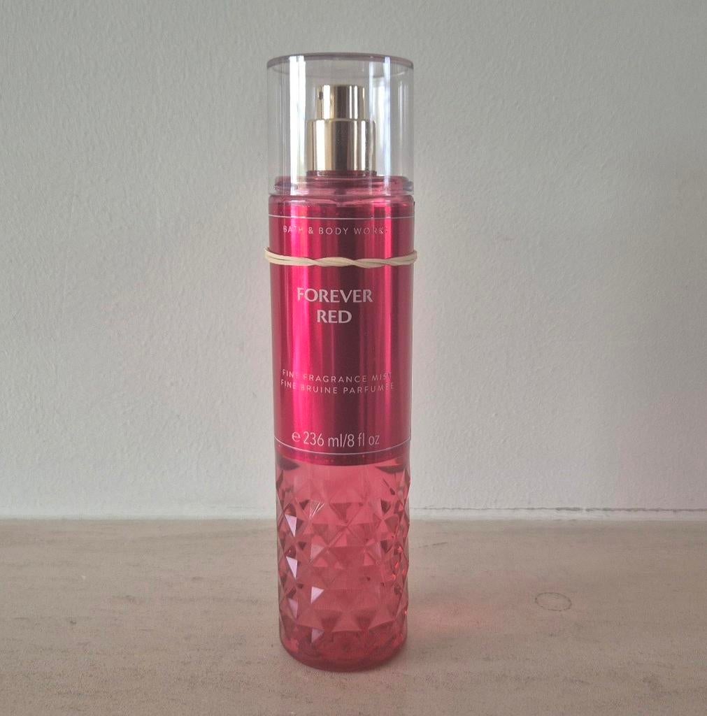 BBW Bath & Body Works bodymist | Forever Red | zgan, Ophalen, Zo goed als nieuw, Deodorant of Bodyspray