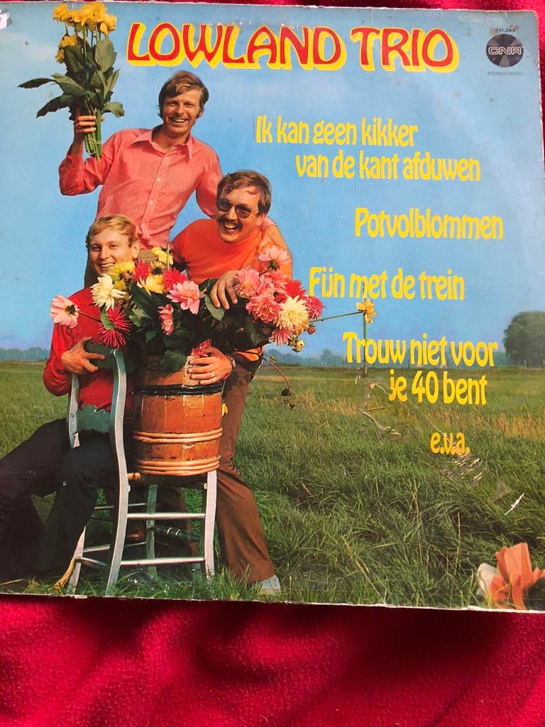 Lowland trio, Ophalen of Verzenden, Zo goed als nieuw, Overige formaten, Levenslied of Smartlap