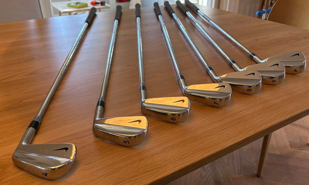 Nike Golfset Blades x100 120g shaft, ZCord Std Grips, Sport en Fitness, Golf, Ophalen of Verzenden, Gebruikt, Set, Overige merken