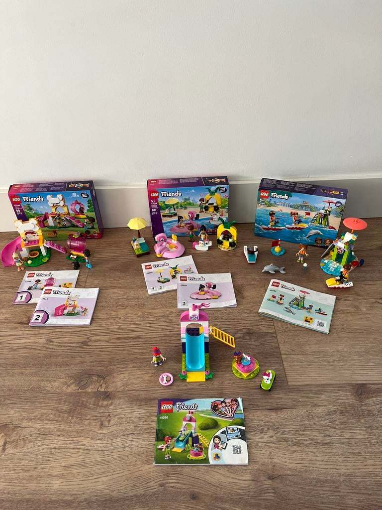 4 setjes Lego Friends, Ophalen of Verzenden, Zo goed als nieuw