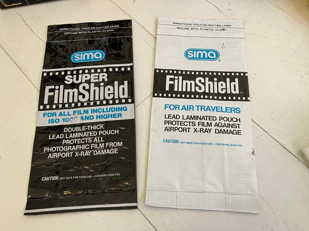 Sima FilmShield Lood Gevoerde Zak voor Film Bescherming, Ophalen, Nieuw