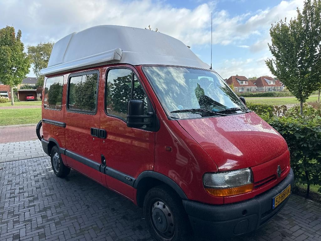 Buscamper, ex brandweer, 84000 NAP, 6 gordels, Caravans en Kamperen, Campers, Overige merken, Buscamper of Camperbus, Reservewiel
