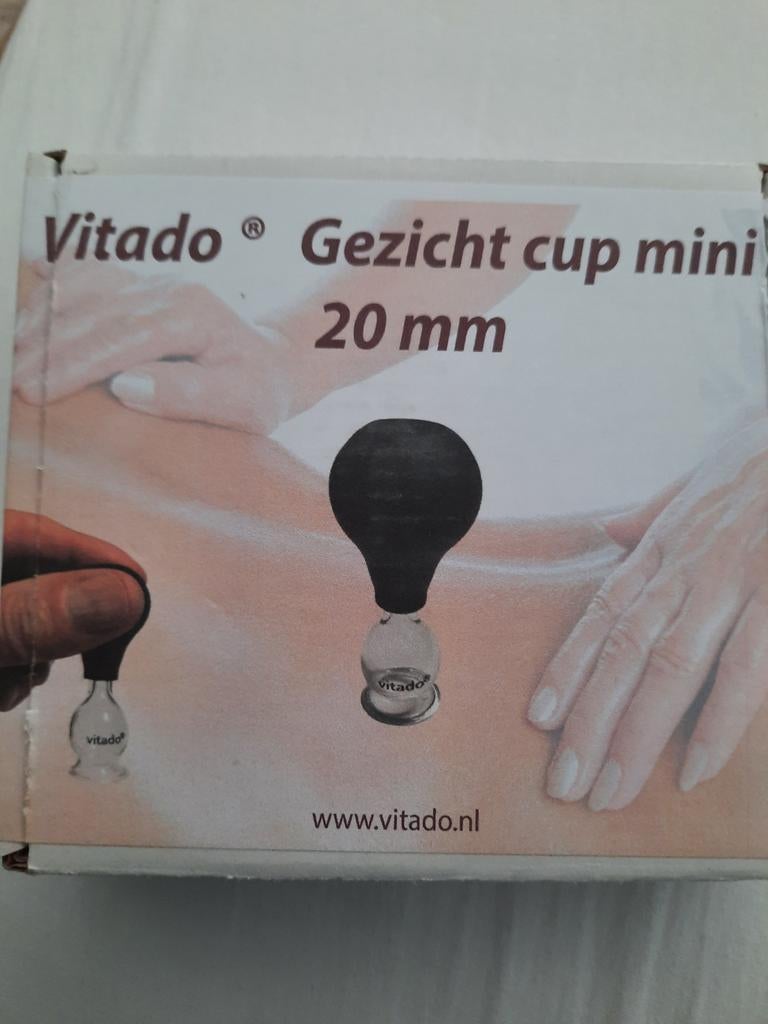 Gezicht cup mini van Vitado, Ophalen of Verzenden, Zo goed als nieuw, Gehele gezicht, Verzorging