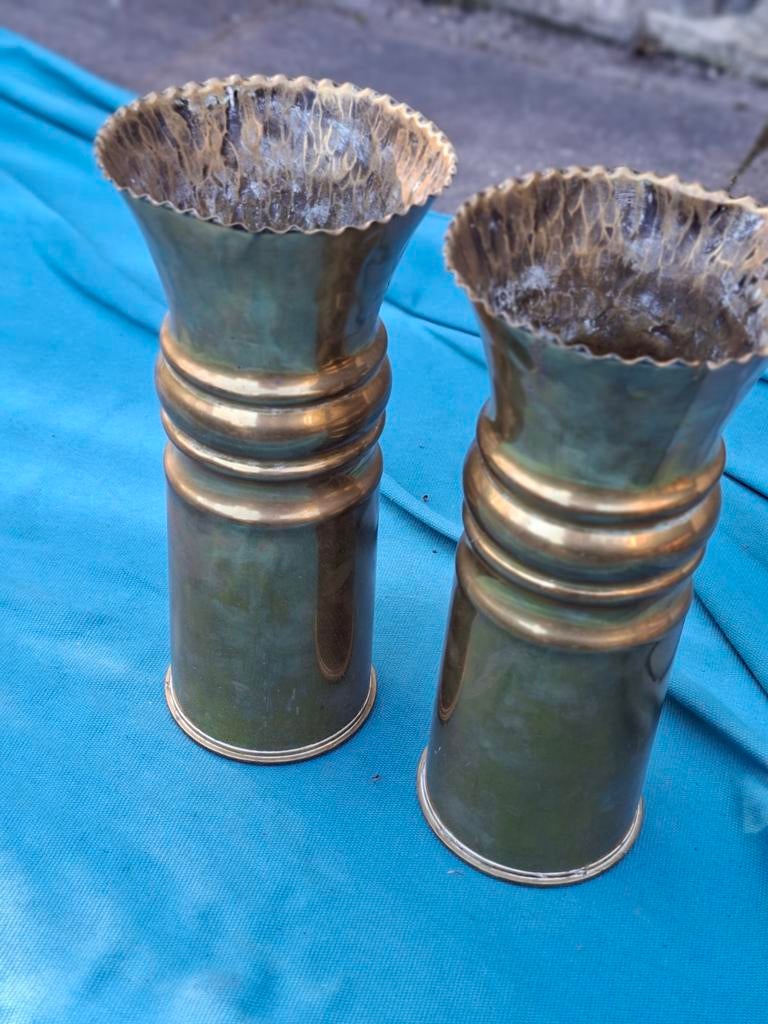 25 ponder huls vazen huisvlijt., Verzamelen, Ophalen of Verzenden, Landmacht, Engeland, Hulzen of Bodemvondsten