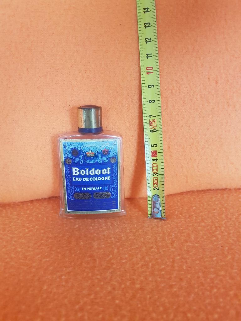 Flesje Boldoot eau de Cologne vintage miniatuur, Verzamelen, Parfumverzamelingen, Ophalen of Verzenden, Gebruikt, Miniatuur, Gevuld