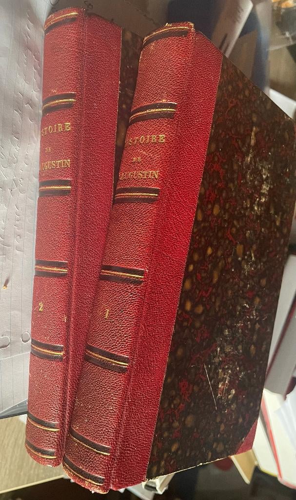 Histoire de Saint Augustin. Tome 1-2 (1866), Ophalen of Verzenden, M. Poujoulat