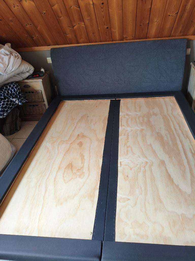 waterbed 180/200, Huis en Inrichting, Slaapkamer | Waterbedden, Zo goed als nieuw, Solo-systeem, 180 cm, 200 cm, Tweepersoons