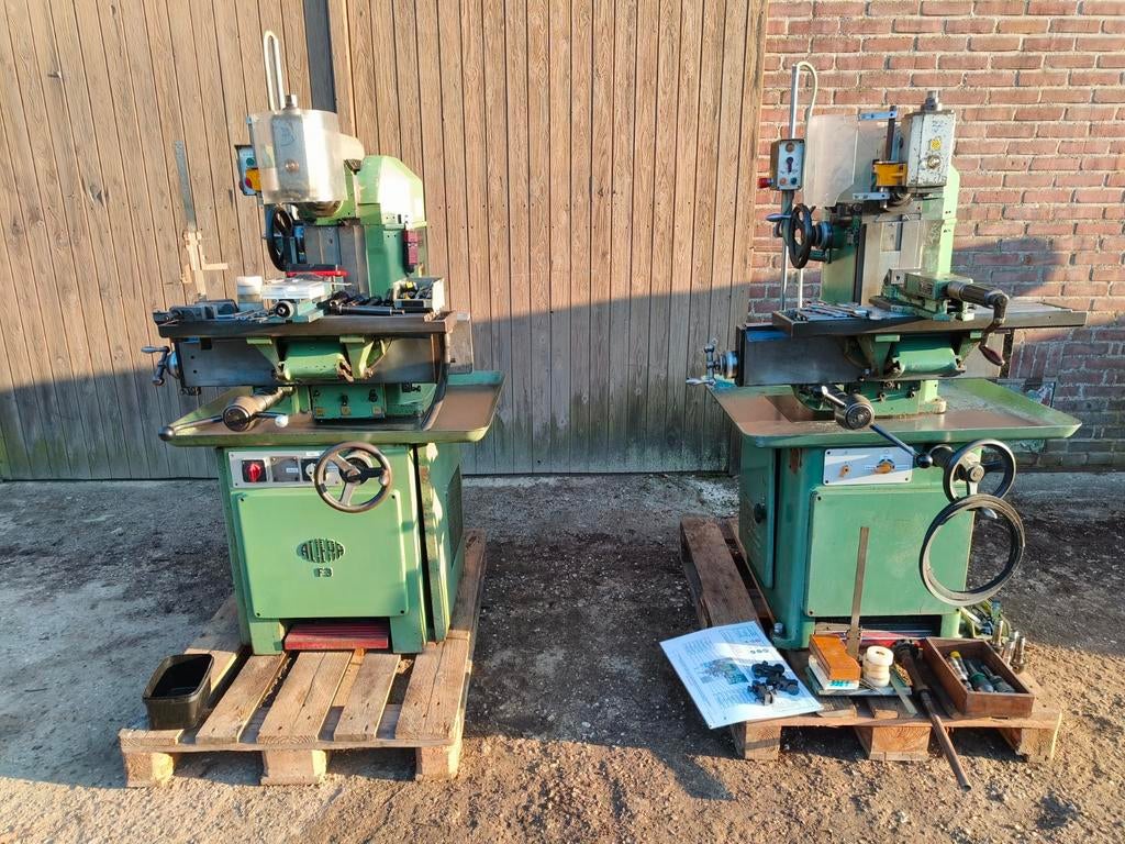 Aciera F3 met accessoires (3x), Doe-het-zelf en Verbouw, Draaibanken, Zo goed als nieuw, Metaaldraaibank, Minder dan 500 mm, Ophalen