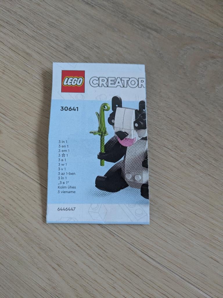 Lego 30641 Panda, Ophalen of Verzenden, Zo goed als nieuw, Complete set, Lego