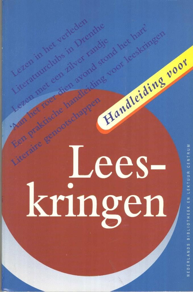 Handleiding voor leeskringen - J. van Gool e.a., Gelezen, J. van Gool e.a., Ophalen of Verzenden, Nederland