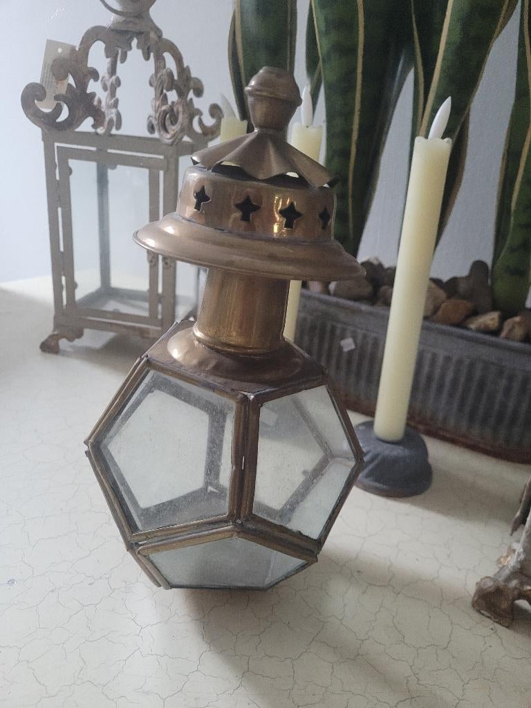 Antieke bovenkant van een processielamp, Ophalen of Verzenden, Gebruikt, Christendom | Katholiek