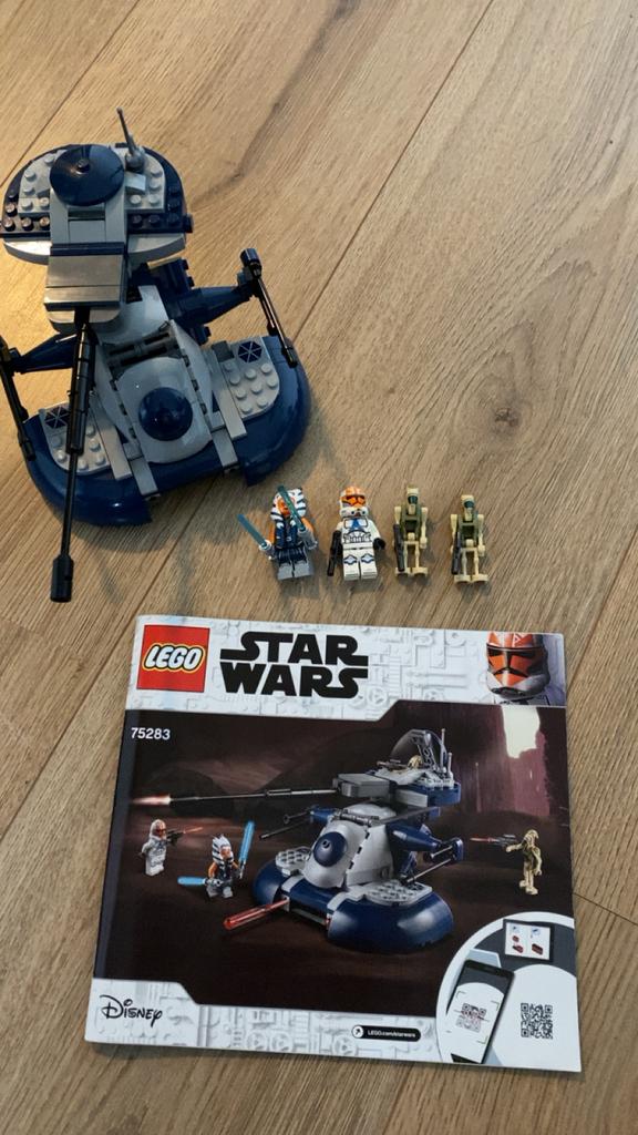 LEGO Star Wars 75283 Armored Assault Tank (AAT), Ophalen of Verzenden, Zo goed als nieuw, Complete set, Lego