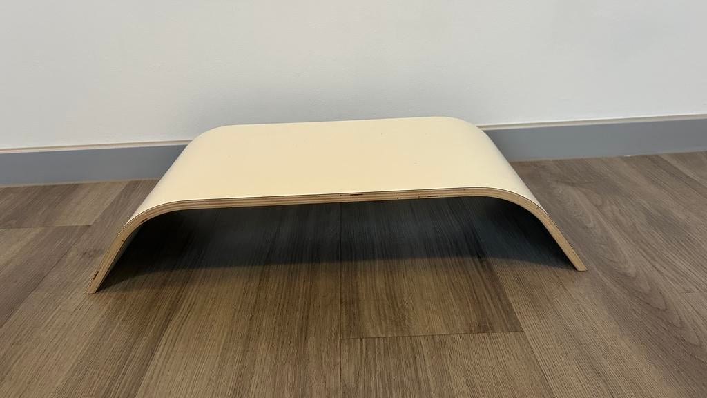 Monitorstandaard/verhoger wit Sigfinn Ikea, Ophalen, Zo goed als nieuw