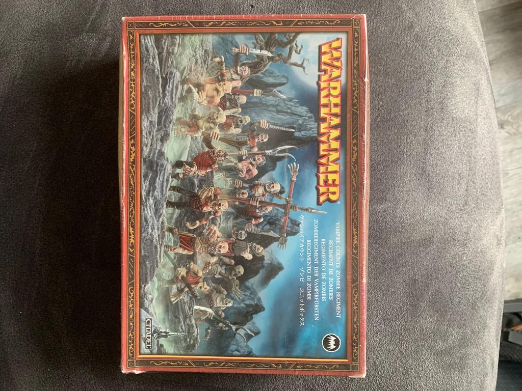 Warhammer vampire counts zombie regiment (OOP), Ophalen of Verzenden, Nieuw, Warhammer