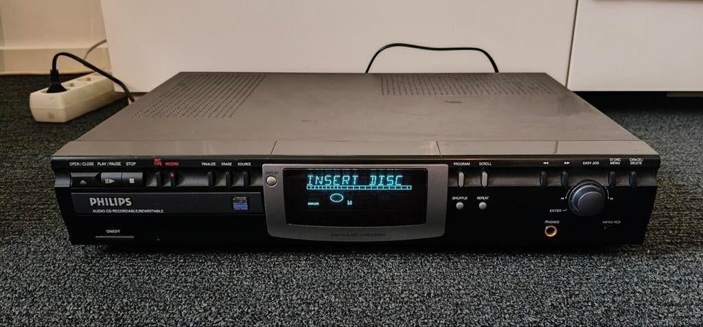 Philips CDR 770 Audio CD Recorder - Uitstekend!, Ophalen, Gebruikt, Philips