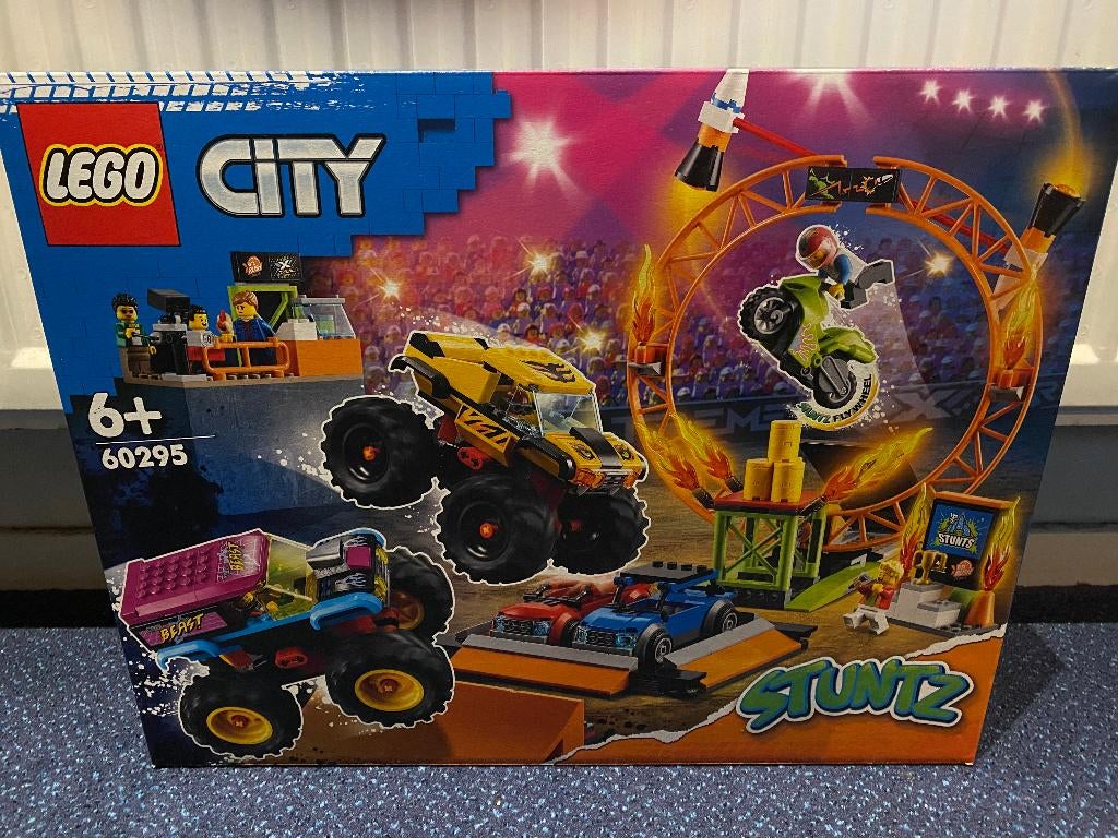 Lego 60295 Stuntshow Arena Lego City Nieuw in doos !!, Ophalen, Nieuw, Complete set, Lego