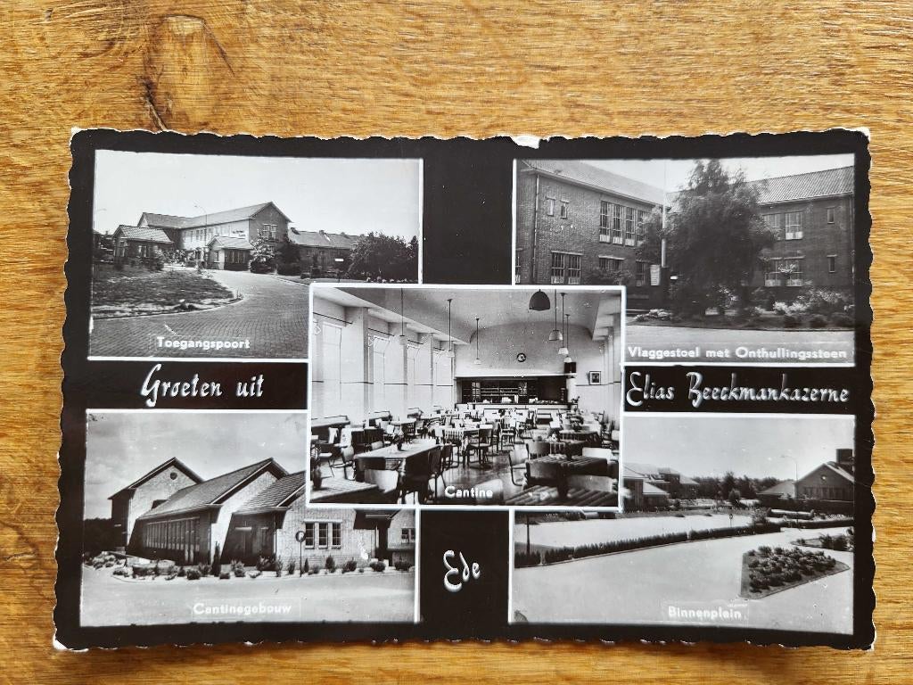 ansicht Elias Beeckman Kazerne EDE, Ophalen of Verzenden, Voor 1920, Gelderland