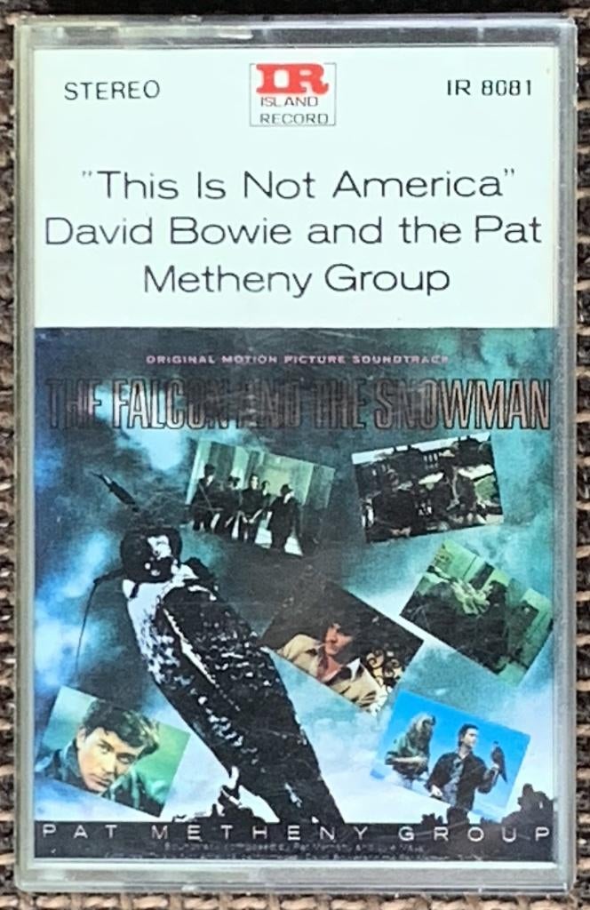 David Bowie cassettebandje This is not America, 1 bandje, Ophalen of Verzenden, Zo goed als nieuw, Voorbespeeld