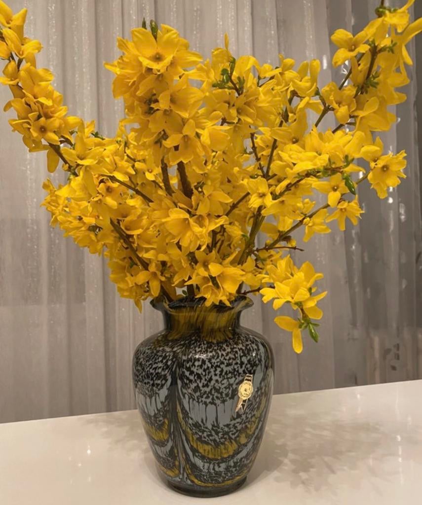 Vintage Opaline de Florence Vaas - Italië Jaren '60/'70, Ophalen of Verzenden