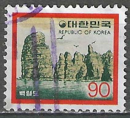 Zuid-Korea 1980 - Yvert 1052 - Ile Paikryung (ST), Verzenden, Gestempeld, Zuid-Azië