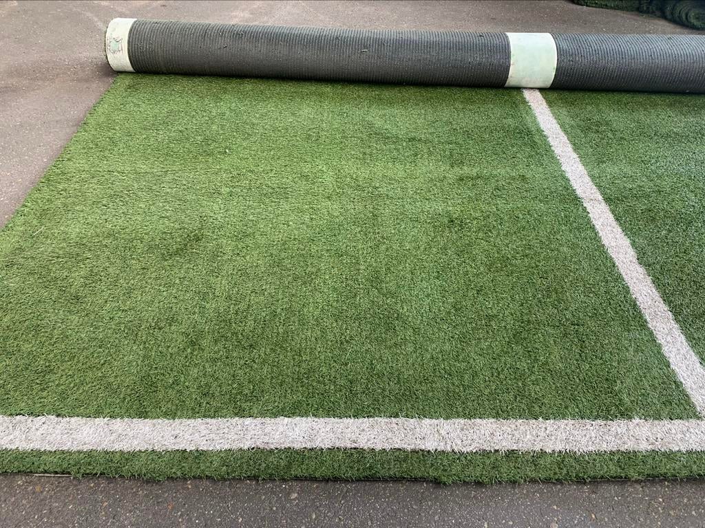 Gebruikt Kunstgras 40m2 (4m x 10m) €140,-, Tuin en Terras, Gras en Kunstgras, Zo goed als nieuw, Kunstgras, 20 m² of meer, Ophalen of Verzenden