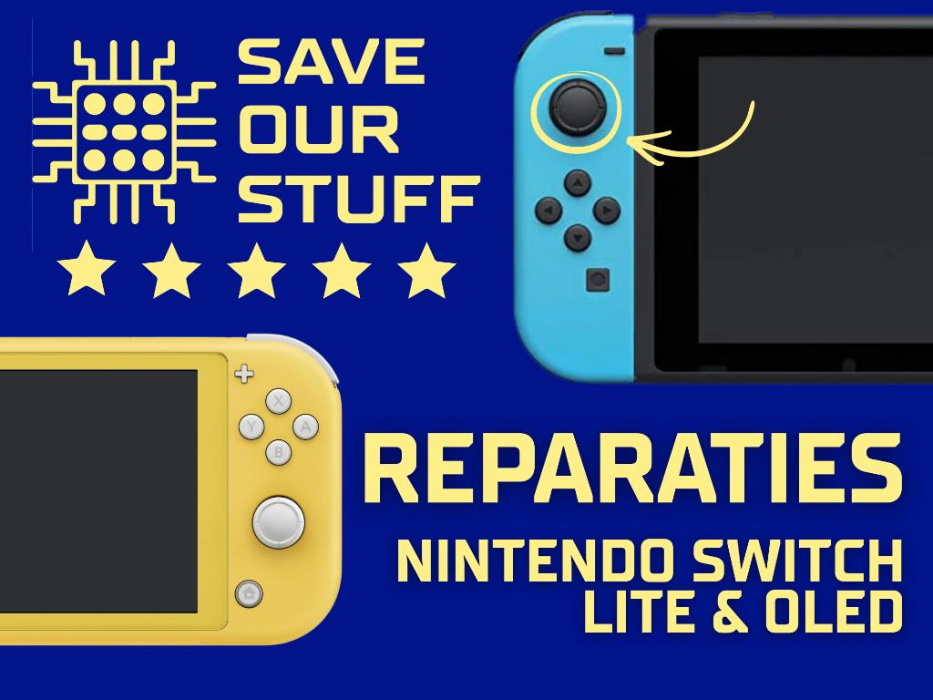 Nintendo Switch en Joy-con reparatie, Spelcomputers en Games, Ophalen of Verzenden, Zo goed als nieuw, Switch, Overige controllers