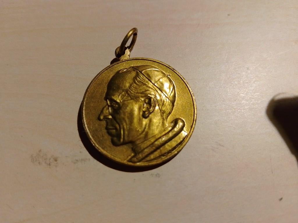 Penning PIUS XII, Ophalen of Verzenden, Zo goed als nieuw, Overige typen, Christendom | Katholiek